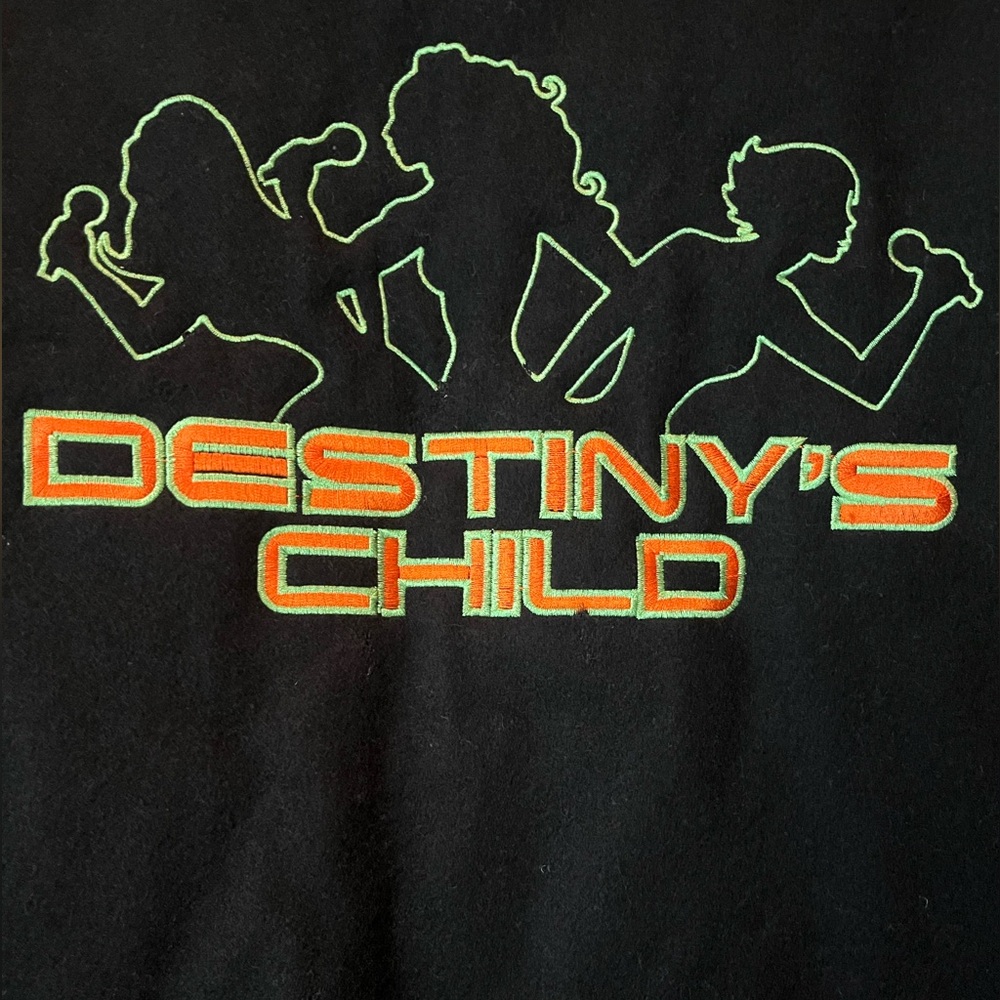 RARE! 👀 Authentic Destiny's Child 2001 World Tour Jacket, Size L 🔥🔥 - Picture 2 of 14